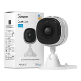 Câmera De Segurança Inteligente Sonoff Cam Slim Wi-fi Alexa Cor Branco