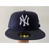 Gorra Ny New Era Original Azul Navy Plana