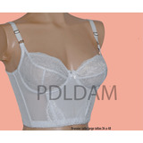 Patrones Moldes Lenceria Top Corset Imprimibles 8 Talles