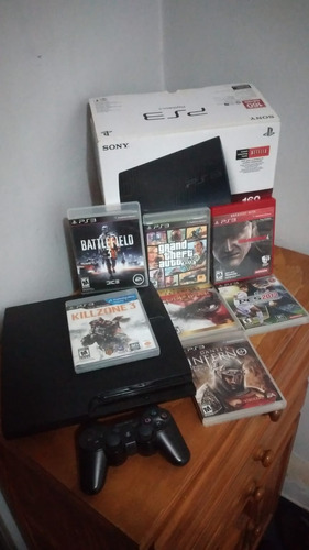 Playstation 3 Usada + 7 Juegos Fisicos + 3 Juegos Digitales