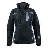 Parka Mujer Desmontable 3 En 1 Negra Absolute Zero Z-8100