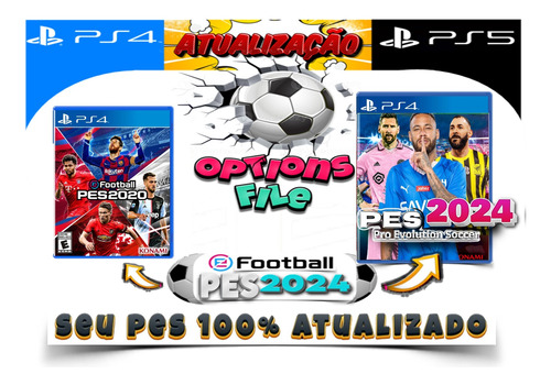 Pes 2020 Nova Temporada Patch Atualização Para 2024 