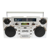 Grabadora Gpo Brooklyn  Cd/cassette Usb/fm  Bluetooh 80s