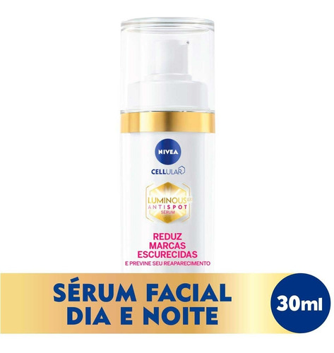 Serum Nivea Luminous 630 Antispot Clareador 30ml