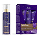 Kit Trivitt Matizante 4pçs: Fluido Escova + Kit Manitençao