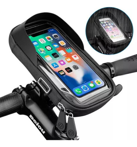 Soporte Impermeable Para Teléfono De Motocicleta Bike Phone