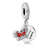 Charm,dije Pandora Minnie Disney Mom Plata 925 Original