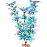 Planta Acuario Seda Azul Imagitarium Fiesta