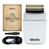 Afeitadora Shaver Vanta Premium Label Cromada Barberia 6c