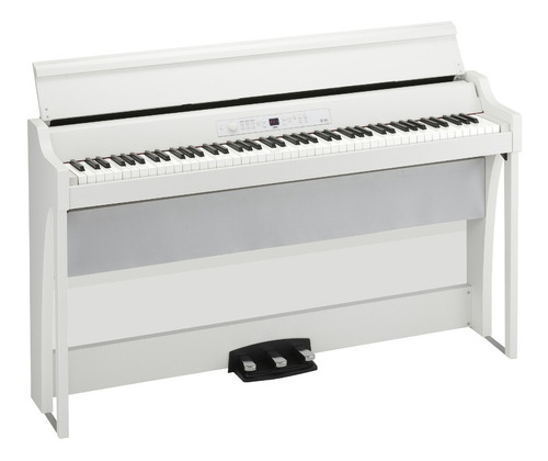 Teclado Piano Digital Korg G1 Air 88 Bluetooth + Mueble Color White