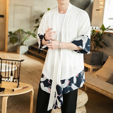 Pantalones Tradicionales Tipo Kimono Para Hombre, Ropa Asiát
