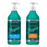 Lowell Cacho Mágico Creme Modelador+ Shampoo Cachos 450ml
