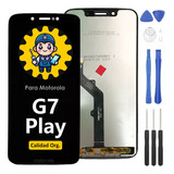 Pantalla Display Para Motorola G7 Play Xt1952-1 Original Lcd