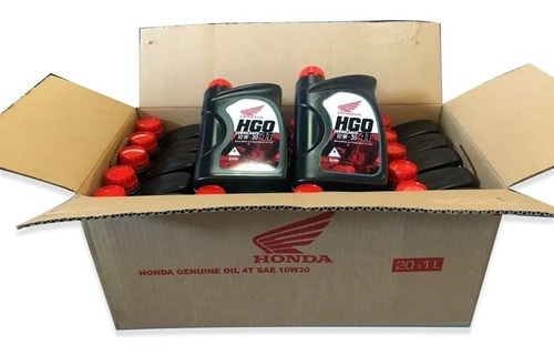 Aceite Original Honda Hgo 4t 10w-30 Oferta Por Caja De 20