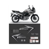 Kit Adesivo Dl 650 V Strom Tanque Completo Vstrom 2010 F476