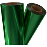 Foil Para Convites Verde - Americano - 30 Cm Largura 10 Mts