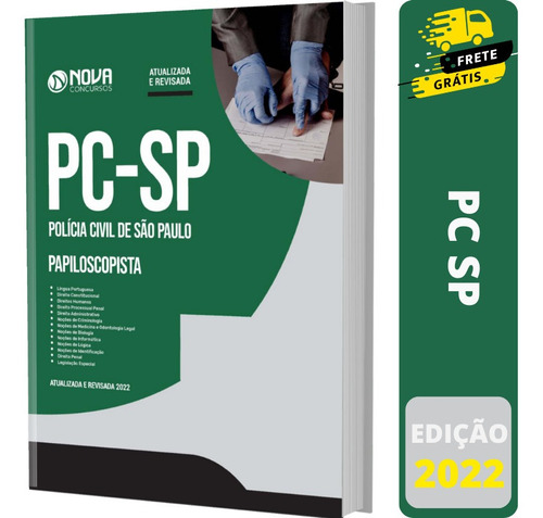 Apostila Concurso Pc Sp - Papiloscopista