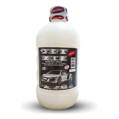 Cera Líquida Automotiva Protec Plus Jet Mix Resina Acrílica 500ml | MercadoLivre