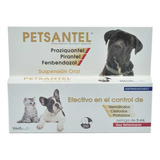 Antiparasitario Perros Gatos Oral Petsantel Jeringa 5 Ml Y A