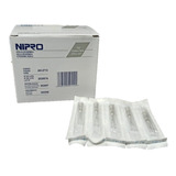 Aguja Hipodermica Nipro 27g X 1/2  Caja 100 Unidades