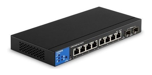 Switch Linksys 8-ptos Administrado Gigabit 2 Ptos 1g Sfp+ (