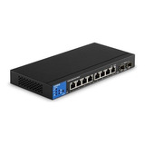 Switch Linksys 8-ptos Administrado Gigabit 2 Ptos 1g Sfp+ (