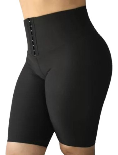 Leggins Tipo Biker  Pretina En Neopreno