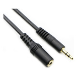 Cable De Audio Alargador Auxiliar Hembra 3.5mm 1.3 Metros