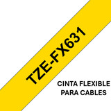 Cinta Flexible Brother Tze-fx631 Para Rotuladoras 12mm X 8m