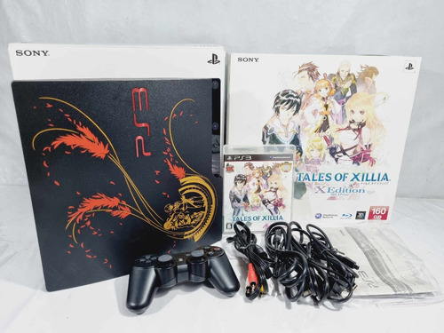18- Console Playstation 3 Slim Japonês Edição Tales Of Xilia