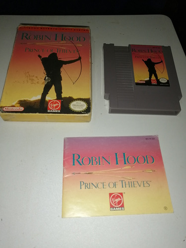 Juego Nintendo Robin Hood Prince Of Thieves, Cib(original)