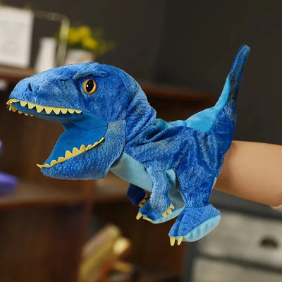 Dinosaurio - Animal T Rex Jurassic Titere Marioneta Mano 03