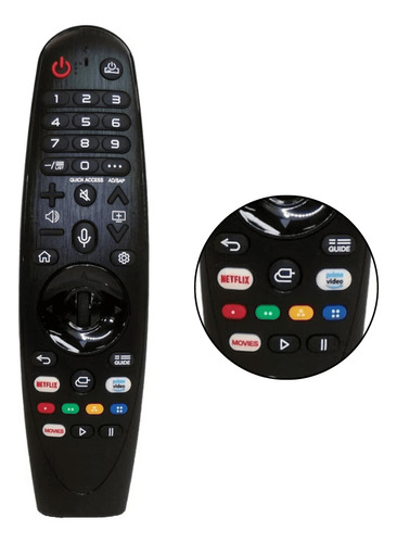 Controle Remoto Para Tv LG Magic Smart Mr20ga Un80 81 85 74