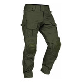 Pantalones Tácticos Impermeables For Hombre Con Rodillera H