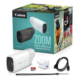 ~? Kit Monocular Digital Canon Zoom: Incluye Cargador Usb-c,