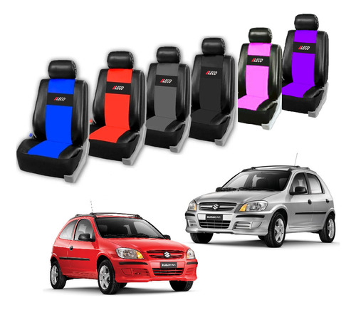 Fundas Cubre Asientos Auto Cuero Ecologico Para Suzuki Fun