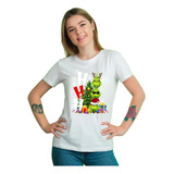 Playera El Grinch Navidad Árbol Christmas Regalos Santa Reno