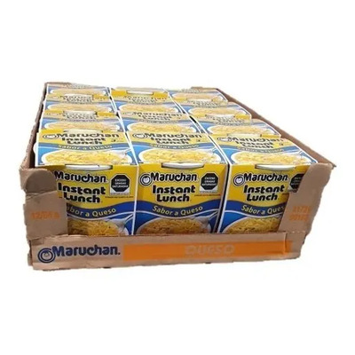 Sopa Instantánea Maruchan Sabor Queso 64g, Caja De 12 Pzas | MercadoLibre
