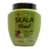 Skala Café Verde Máscara Vegana Hidratante Rulos Ondas X 1kg