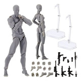 Set De Figuras De Acción Body Kun Pvc Modelo Articulado Homb