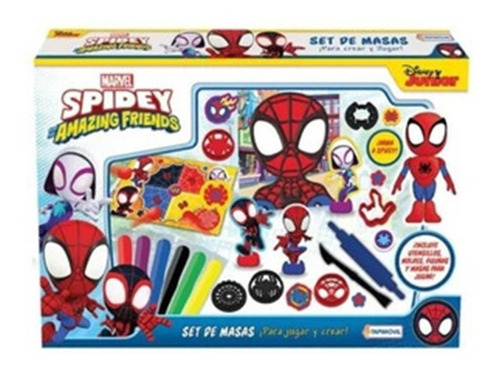 Set Masas Disney Frozen Mickey Spiderman Niños Tapimovil 