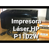 Impresora Láser Hp P1102w