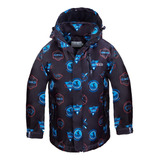 Campera Estampada Para Nieve Para Nenes - Mod. Insignia