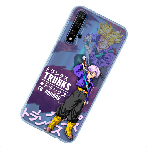 Funda Para Honor Dragon Ball Z Trunks Futuro Con Tu Nombre