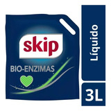 Jabon Liquido Skip Bio Enzimas Para Ropa Doypack X 3 Litros