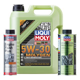 Set 3 Pzas Molygen 5w30 Motor Protect Molygen Liqui Moly