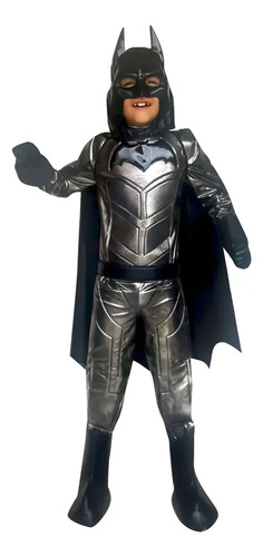 Disfraz The Batman Gris Para Adolescente Mod. 4