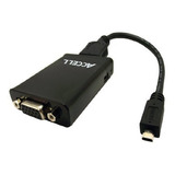 Adaptador Accell Micro Hdmi (hdmi-d Macho) A Vga (hembra) - 