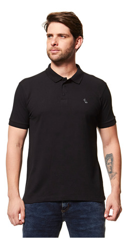 Camisa Polo Piquet Patch Color Reserva