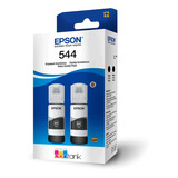 Kit Com 2 Tintas Epson 544 - L1110 L3110 L3150 L3160 L5190